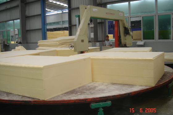 آلة قطع الرغوة الأفقية الدوارة الأوتوماتيكية