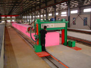 تحكم السكك الحديدية نوع رغوة كتلة رغوة ورقة آلة قطع أفقي PLC